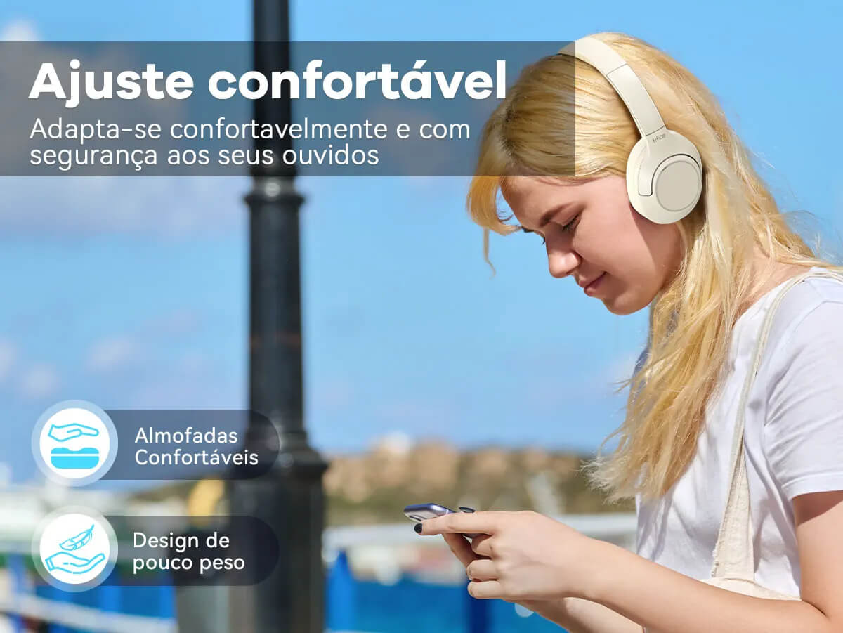 Fones de ouvido sem fio Bluetooth FIFINE - Loja Dellizn